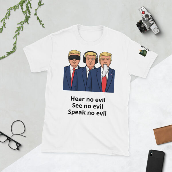 No Evil Short-Sleeve Unisex T-Shirt - Image 15